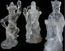 天然水晶人物雕刻